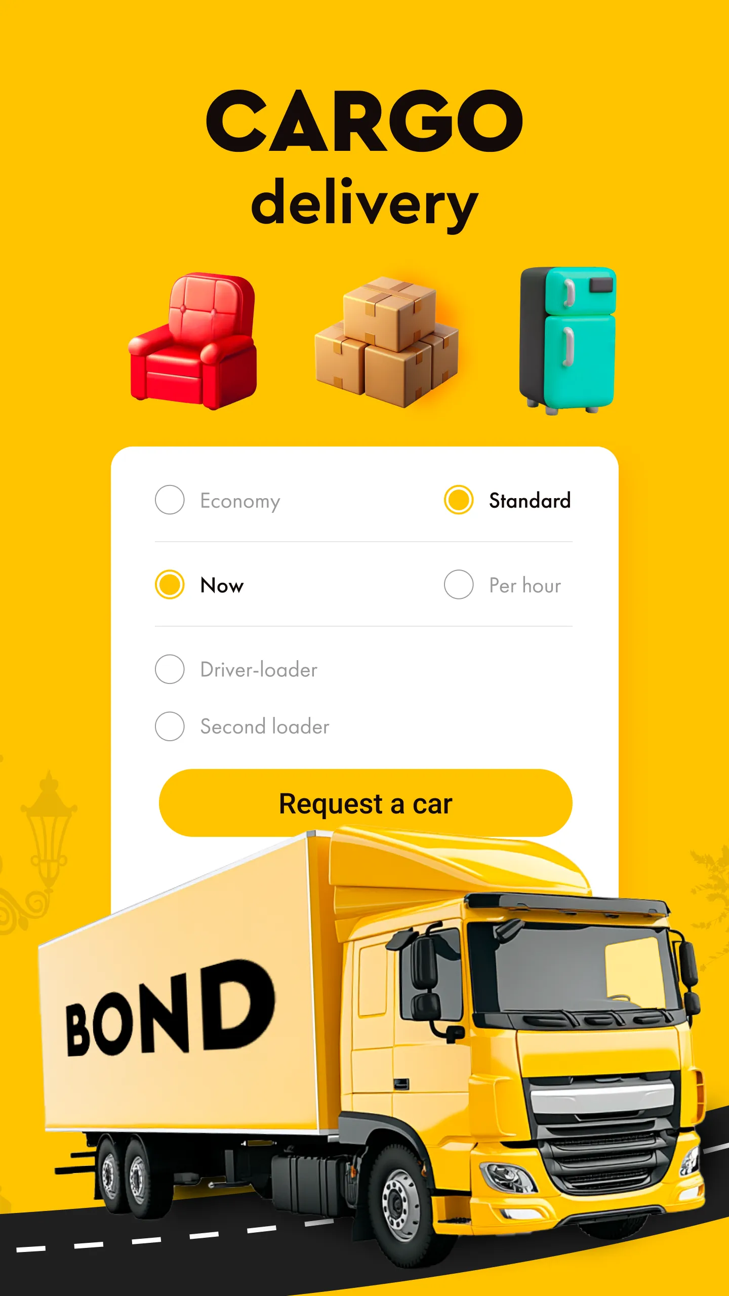 Bond: taxi, delivery & cargo | Indus Appstore | Screenshot