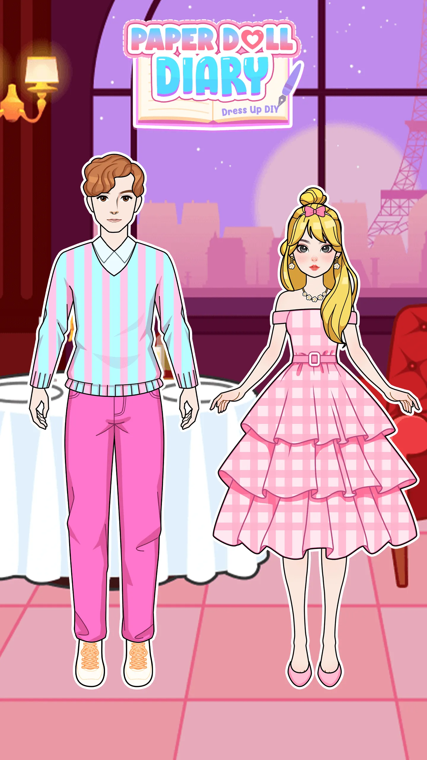 Paper Doll Diary: Dress Up DIY | Indus Appstore | Screenshot