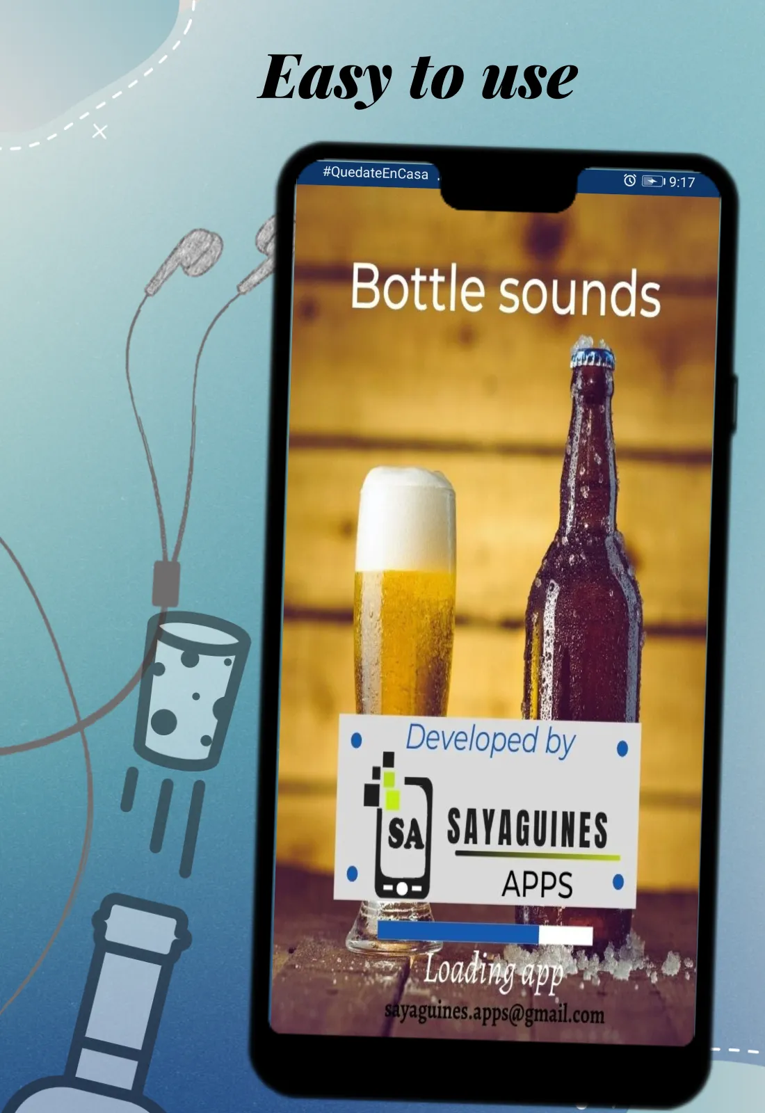 Bottle sounds, bottle tones | Indus Appstore | Screenshot