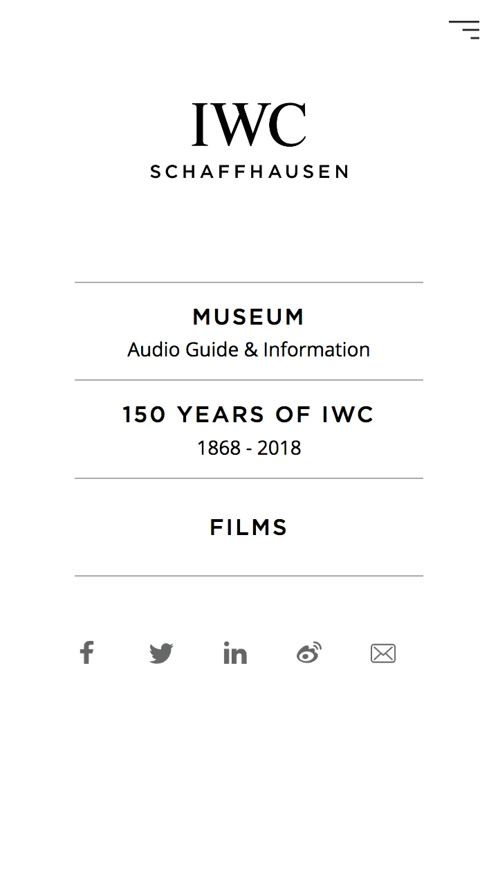 IWC Museum audio guide | Indus Appstore | Screenshot