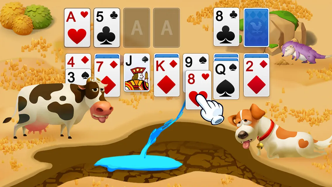 Solitaire - My Farm Friends | Indus Appstore | Screenshot