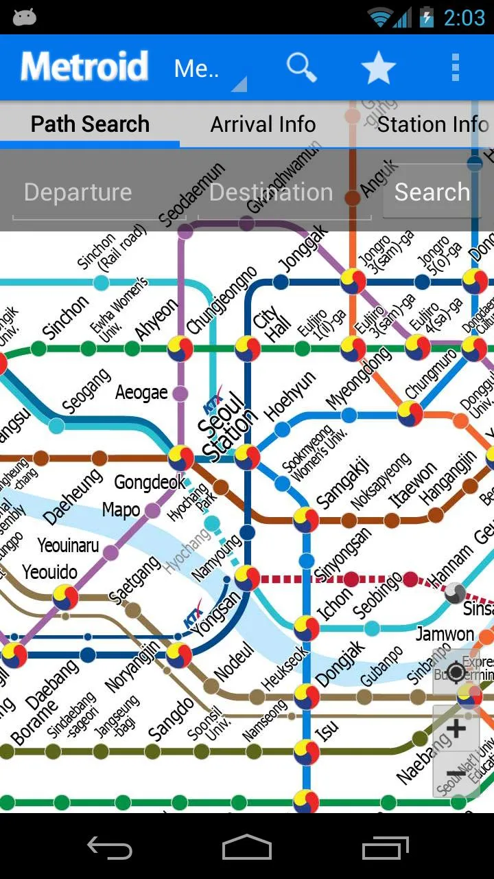 Korea Subway Info : Metroid | Indus Appstore | Screenshot