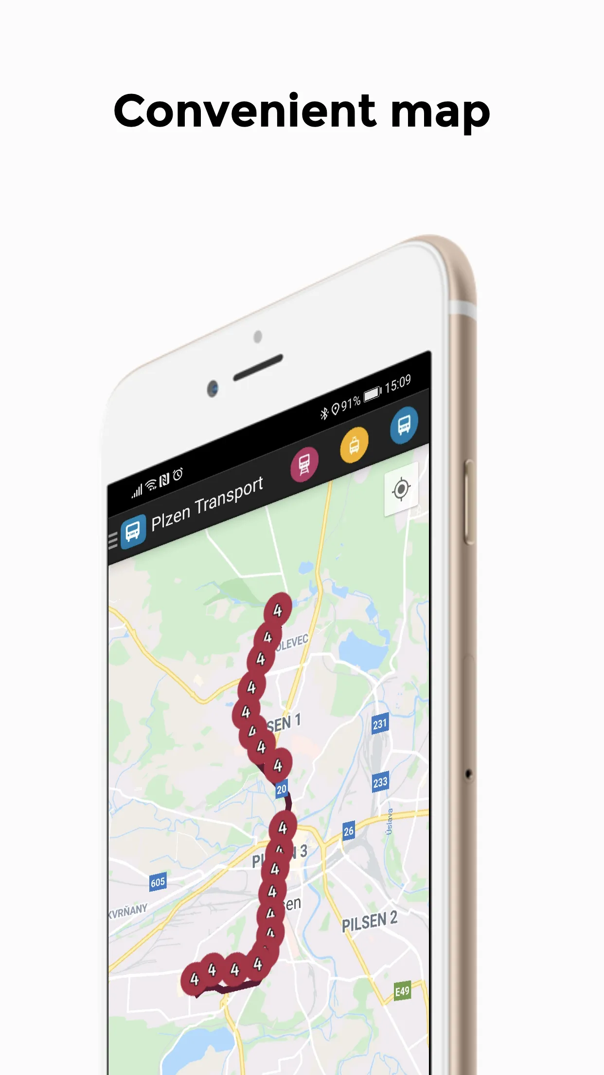 Plzen Transport | Indus Appstore | Screenshot