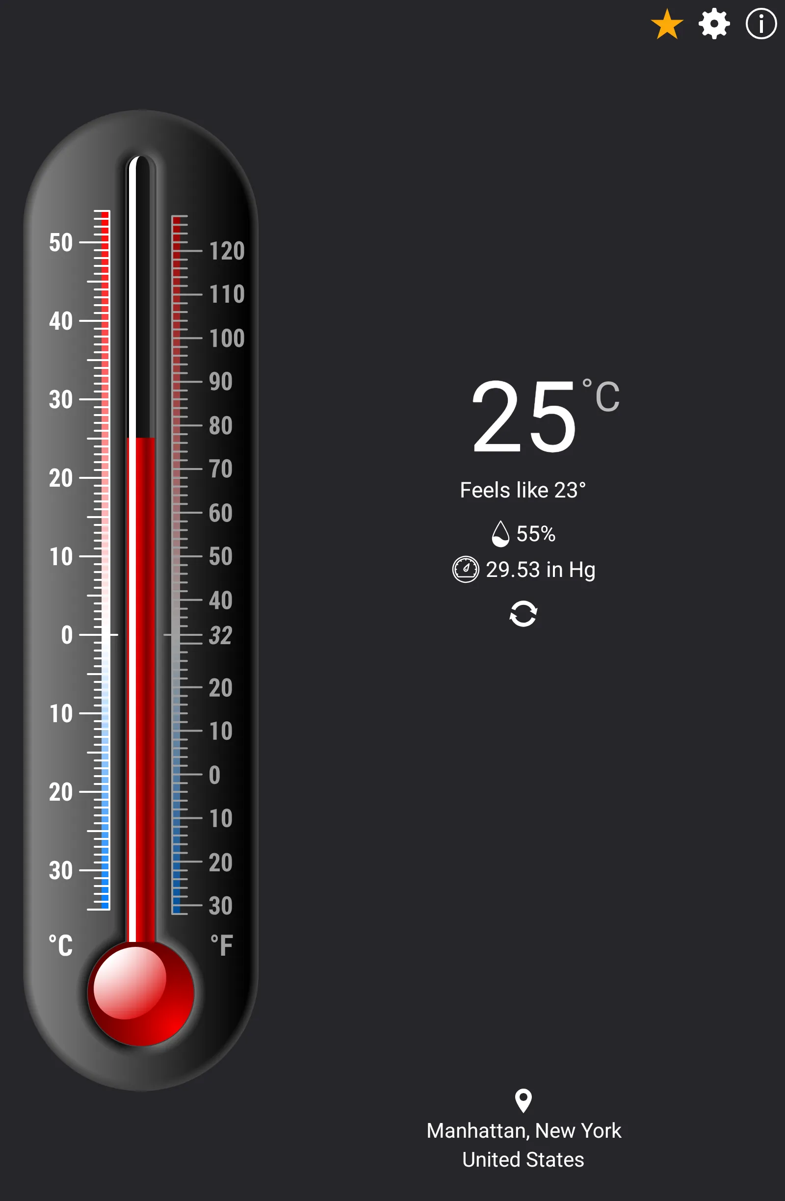 Thermometer++ | Indus Appstore | Screenshot