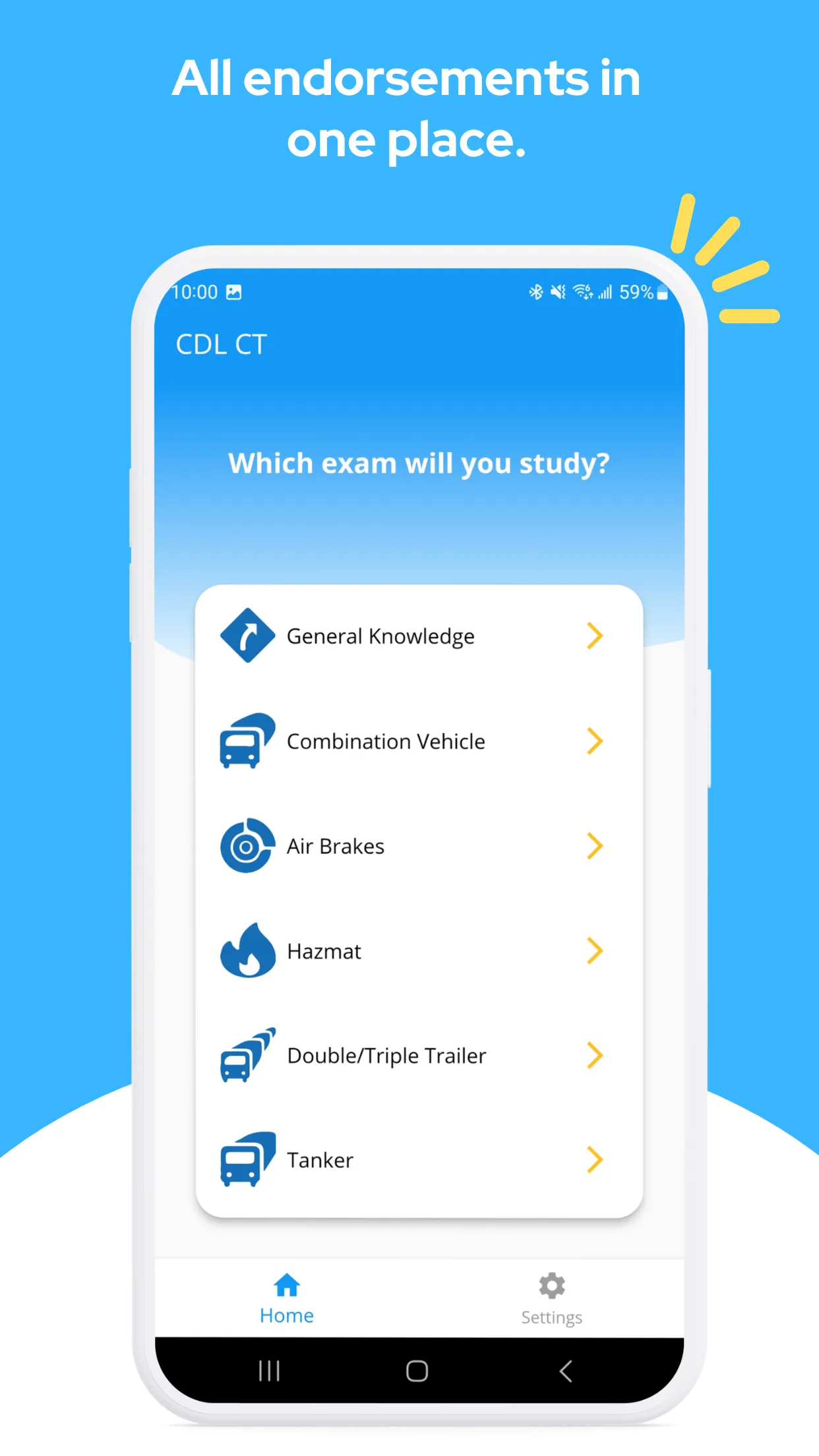 CDL Study: Permit Prep Test | Indus Appstore | Screenshot