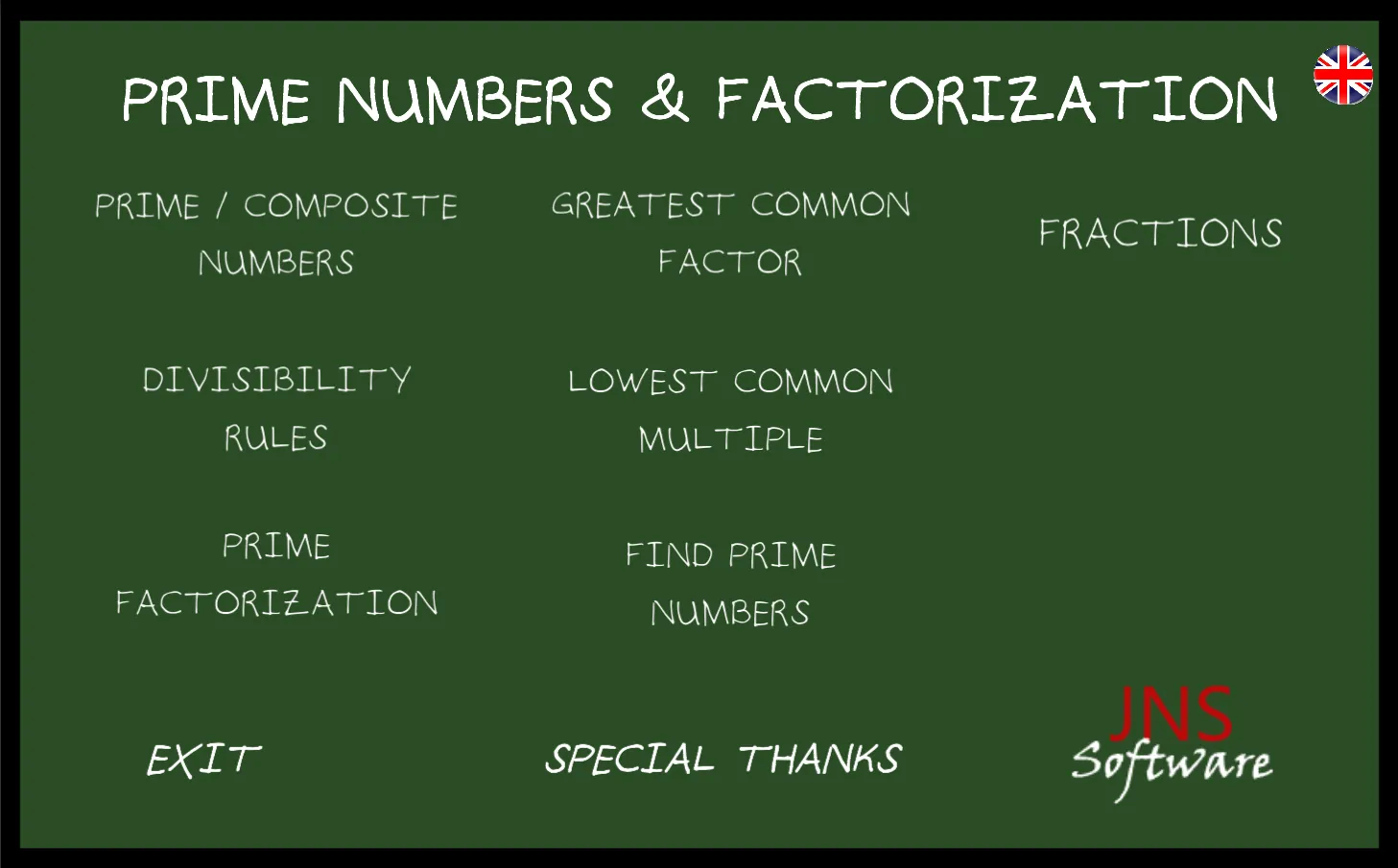 Prime numbers and factorizatio | Indus Appstore | Screenshot