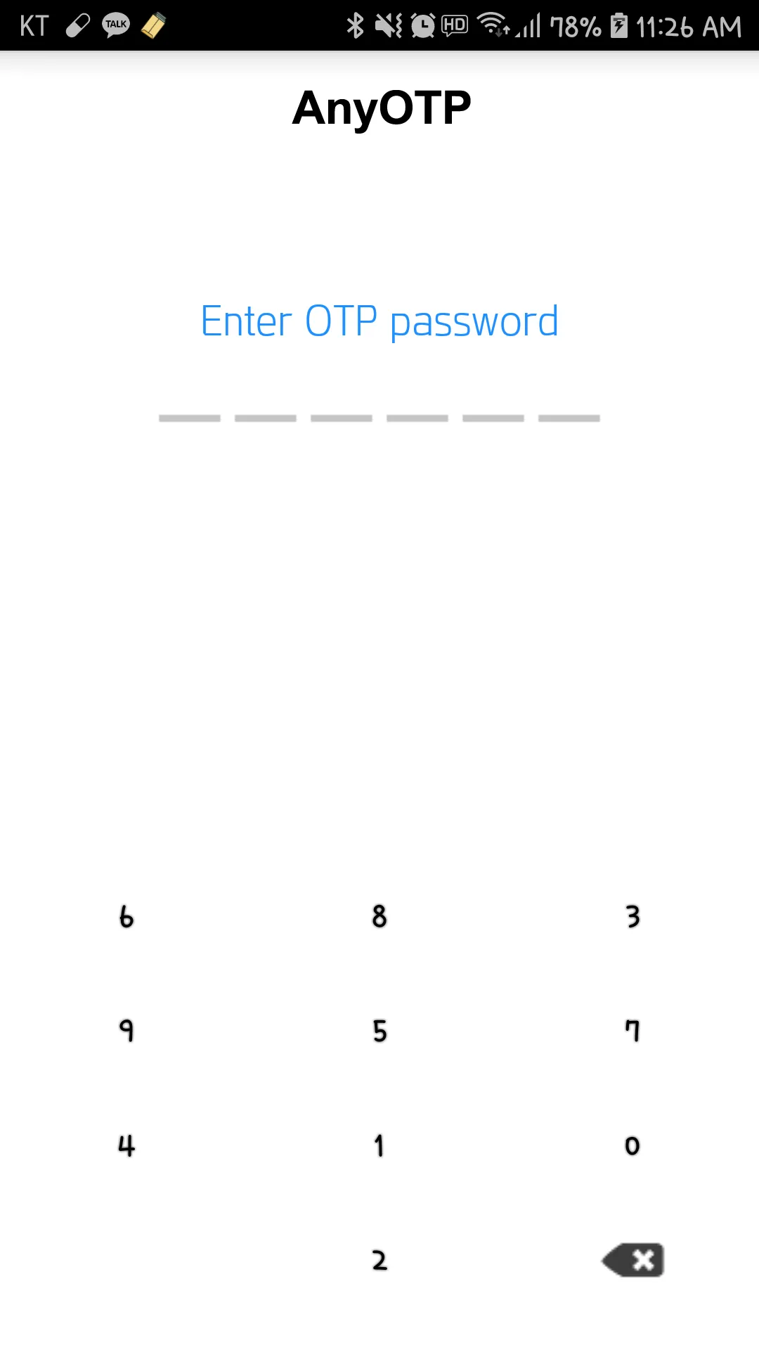 Any OTP | Indus Appstore | Screenshot