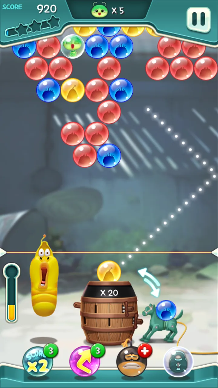 Larva Bubble Pop | Indus Appstore | Screenshot