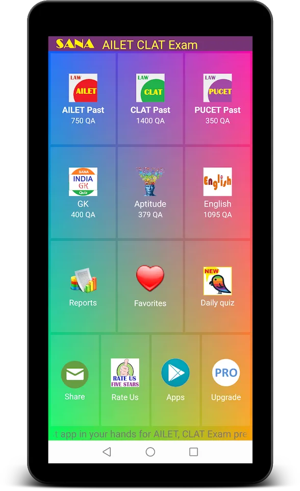 AILET CLAT Exam Prep | Indus Appstore | Screenshot