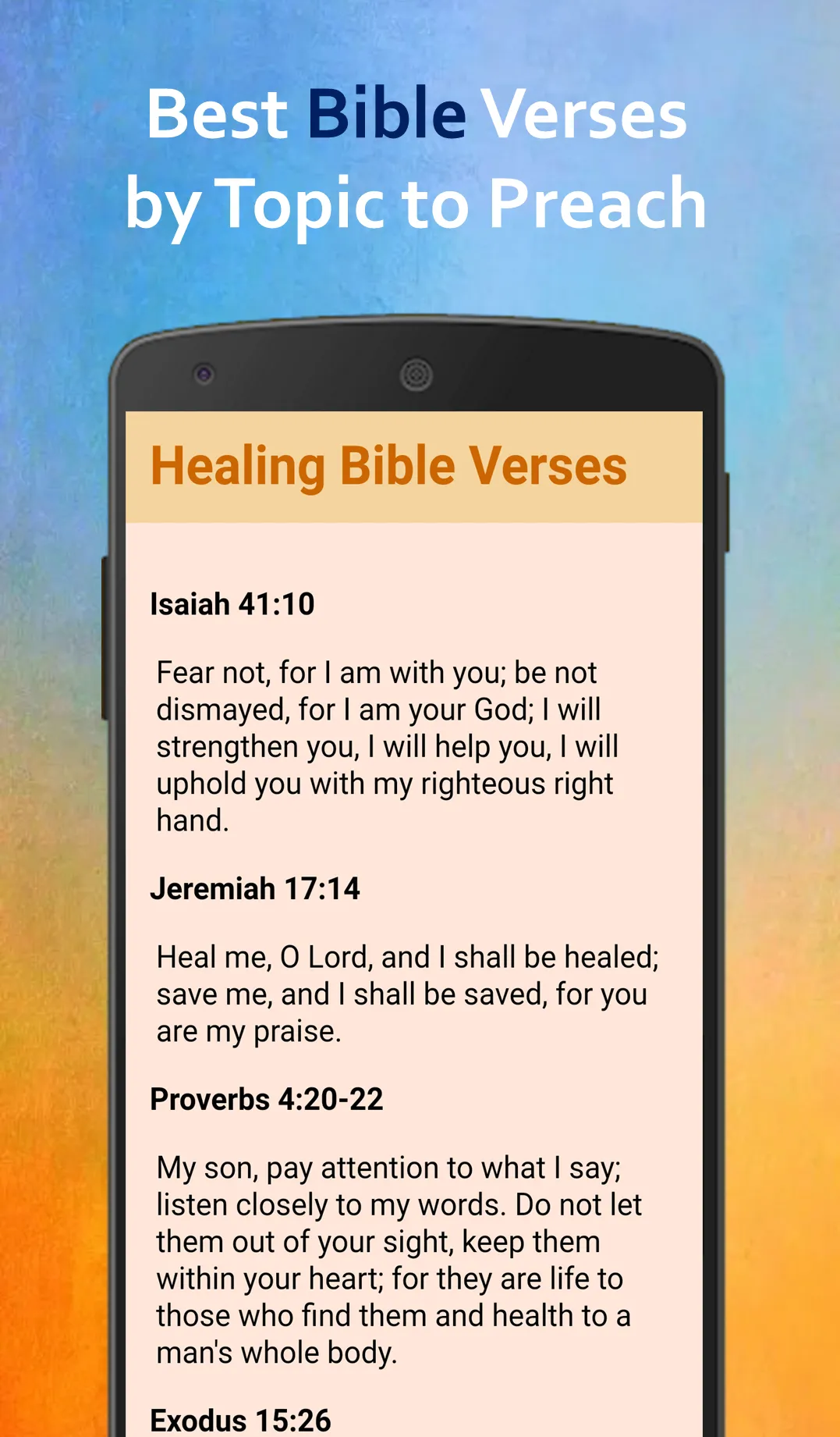 Bible Verses by Topics Daily | Indus Appstore | Screenshot