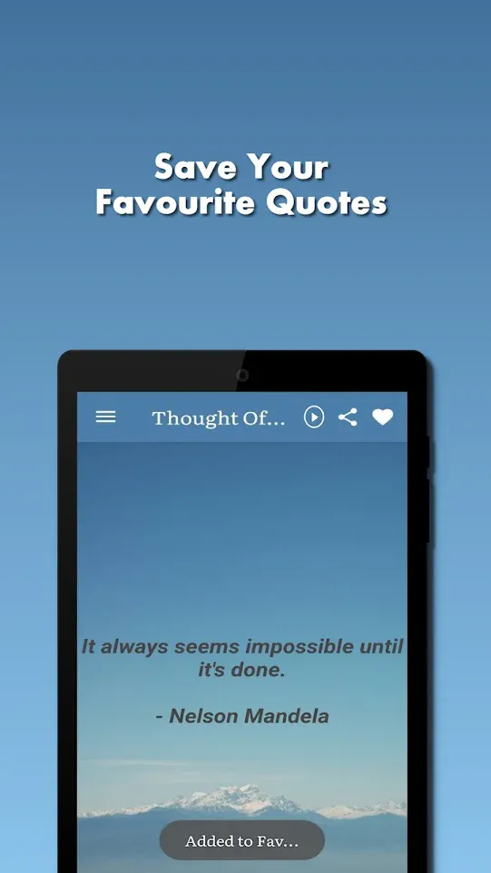 Thought Of The Day: Fab Quotes | Indus Appstore | Screenshot