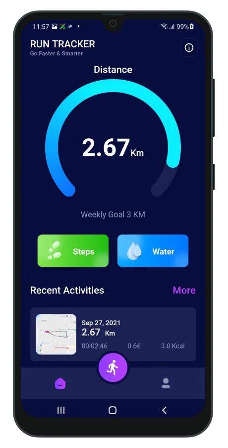 Running Tracker - Step Counter | Indus Appstore | Screenshot