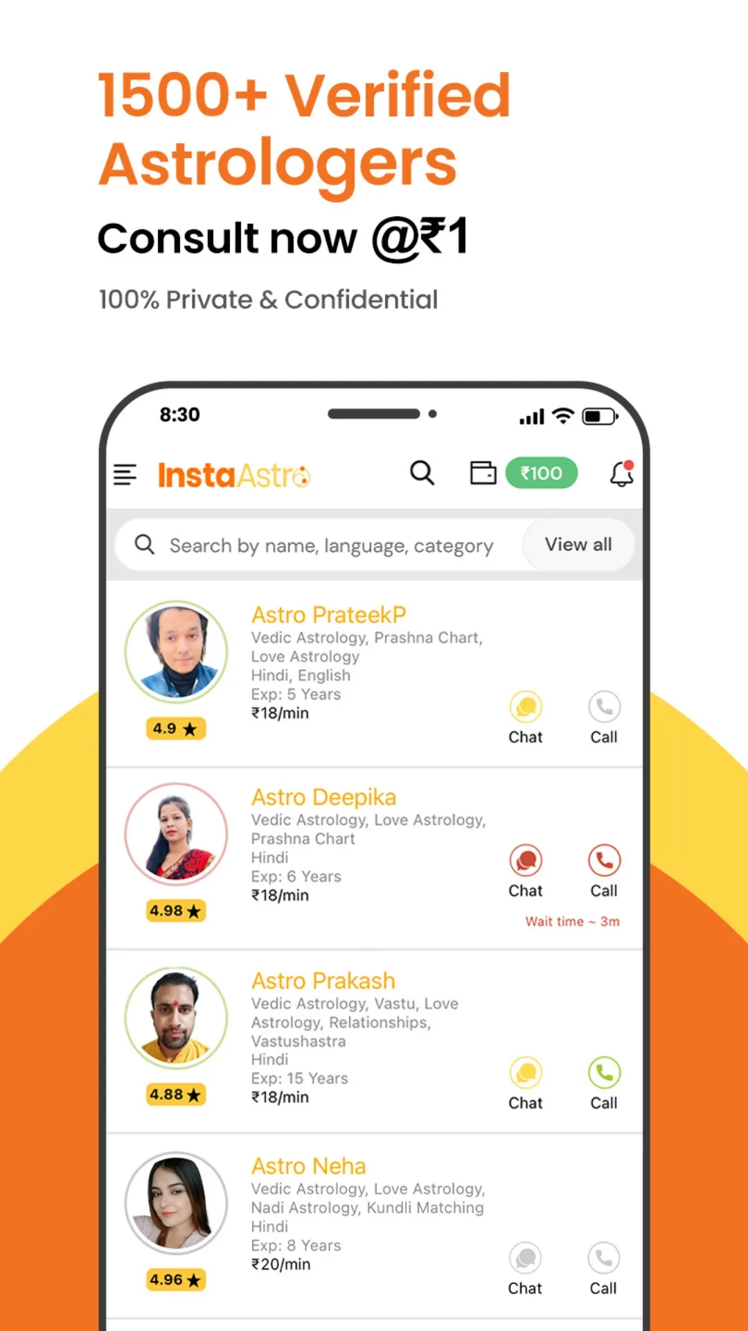 InstaAstro: Talk to Astrologer | Indus Appstore | Screenshot