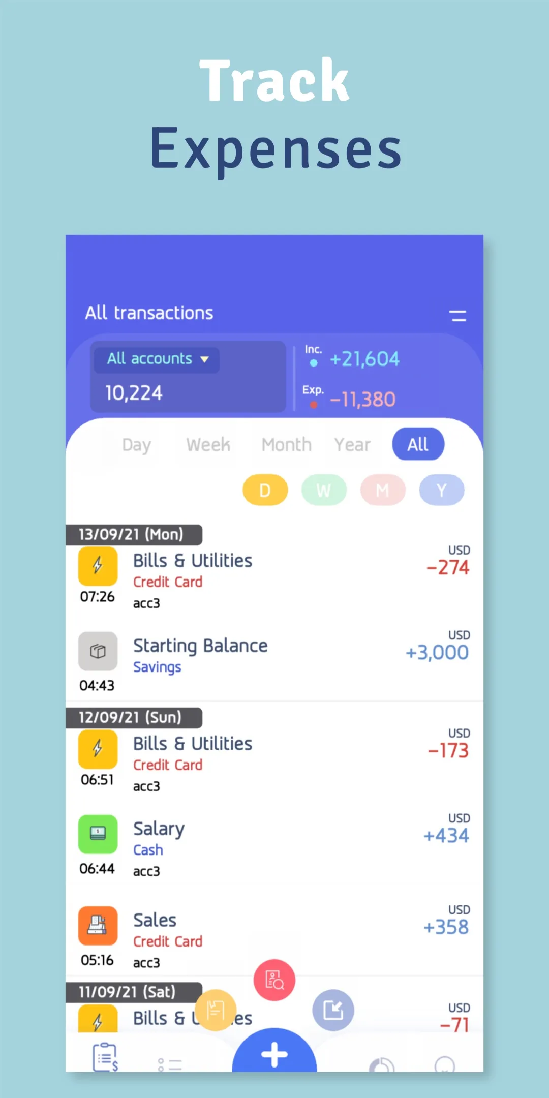 Money Diary - Expense Tracker | Indus Appstore | Screenshot