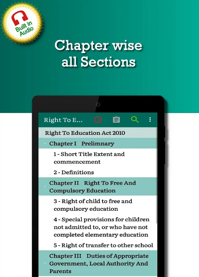 RTE - Right To Education Act | Indus Appstore | Screenshot