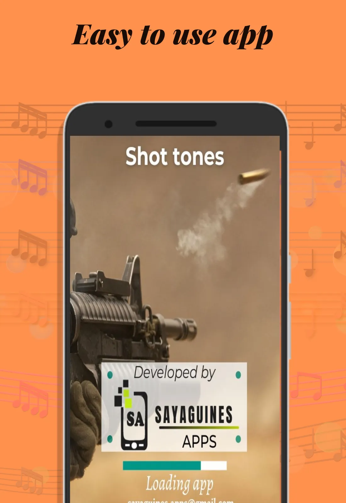 Sounds of bullets and gunshots | Indus Appstore | Screenshot