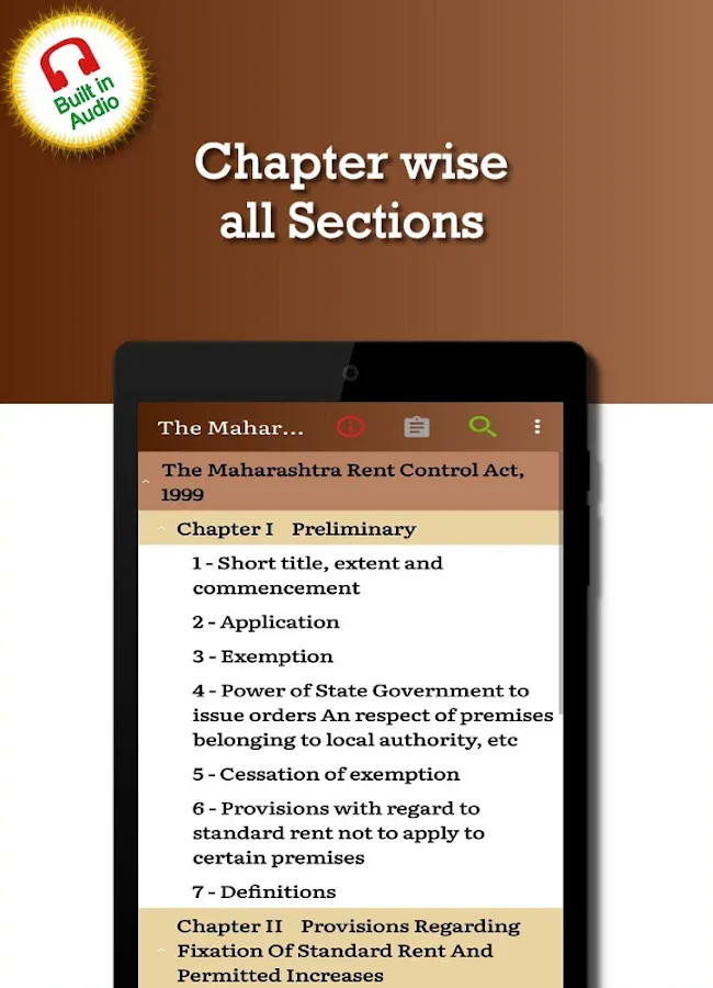 Maharashtra Rent Control Act | Indus Appstore | Screenshot