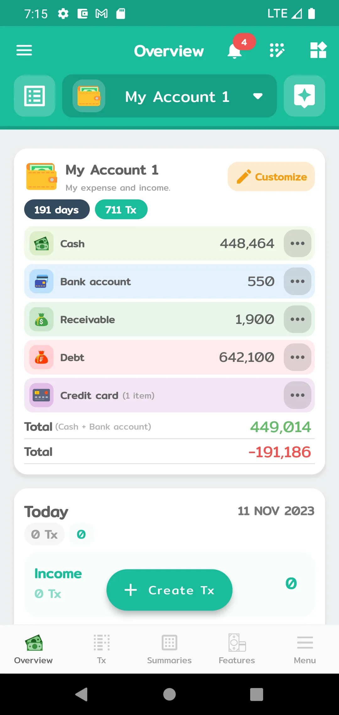 Wallet Story - Expense Manager | Indus Appstore | Screenshot