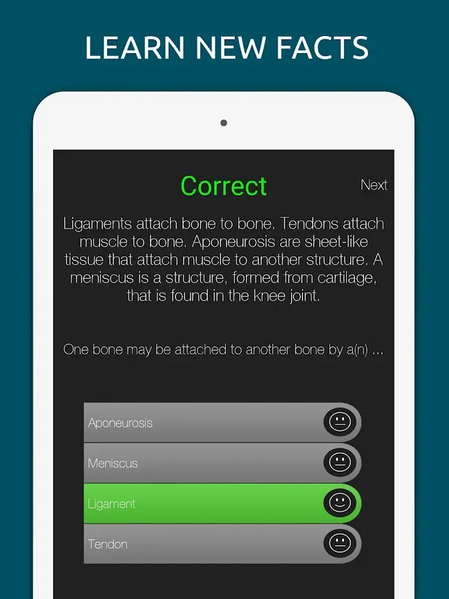 Anatomy & Physiology Quiz Test | Indus Appstore | Screenshot