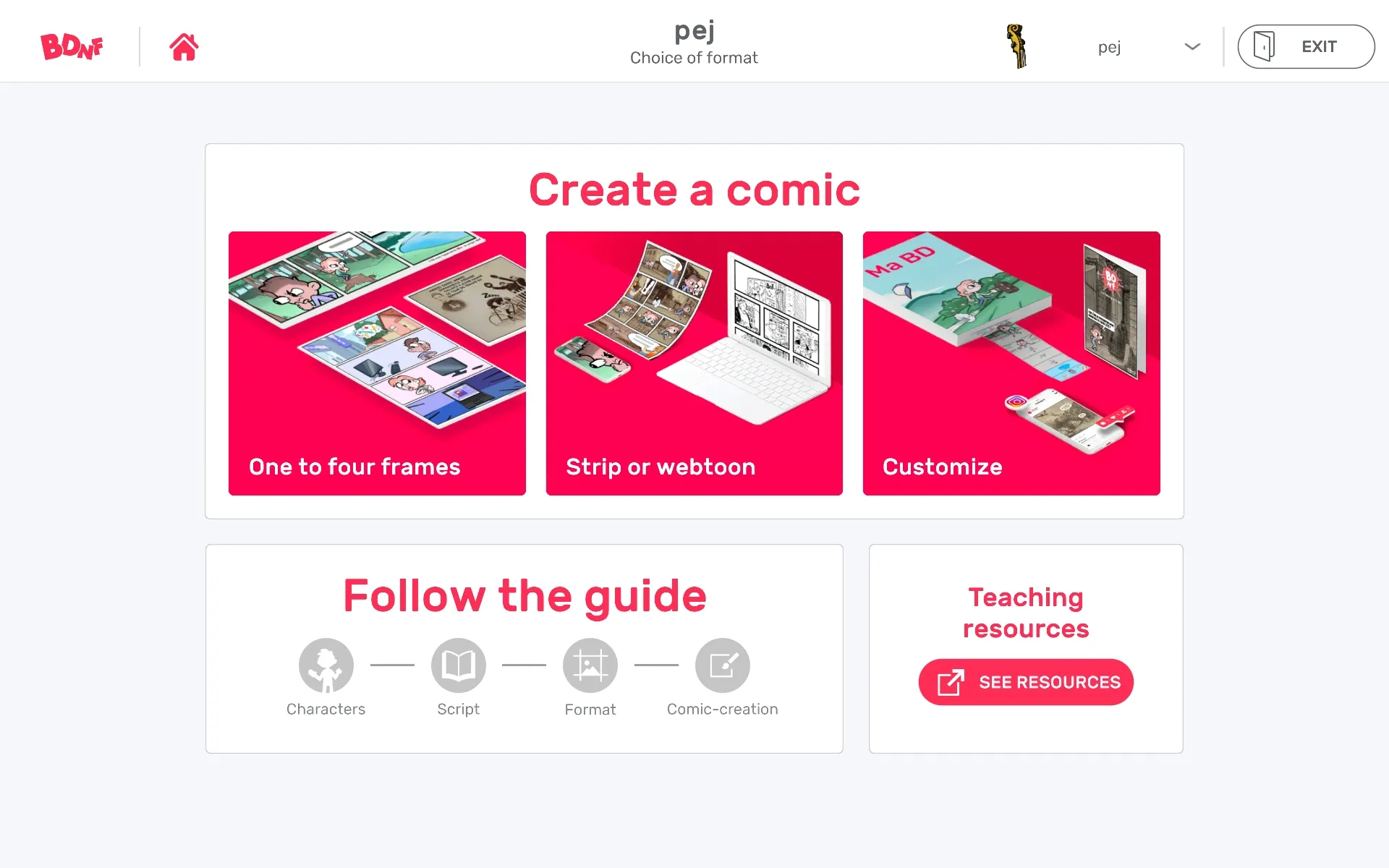 BDnF, the comics factory | Indus Appstore | Screenshot