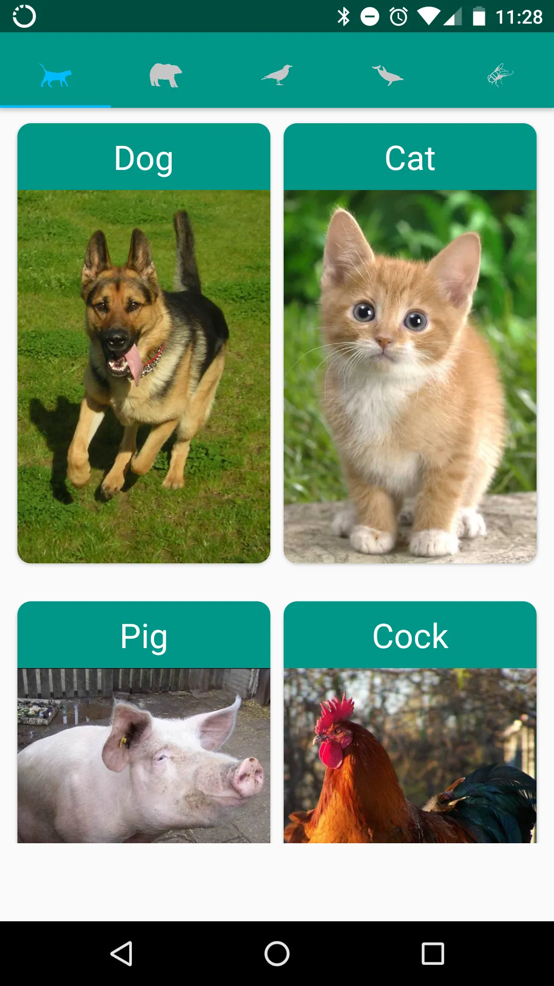 Animal sounds. Learn and play. | Indus Appstore | Screenshot