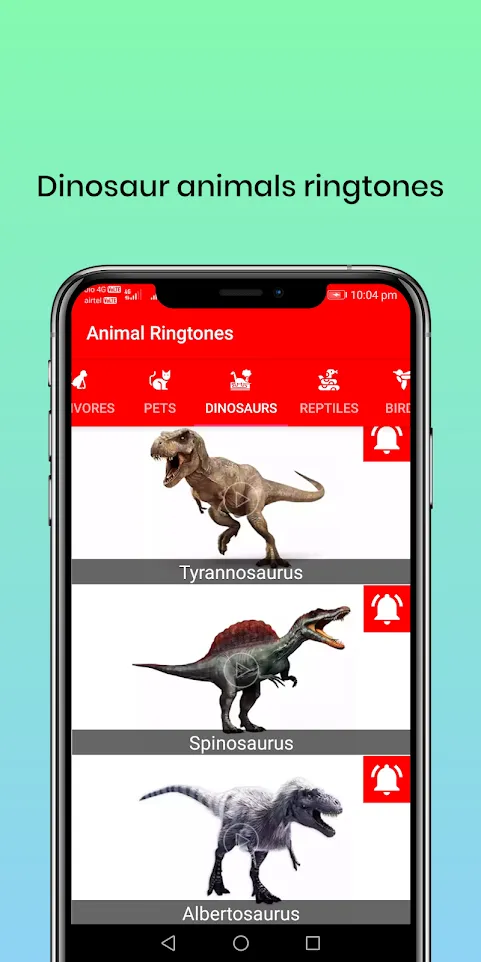 150 Animal Ringtones | Indus Appstore | Screenshot