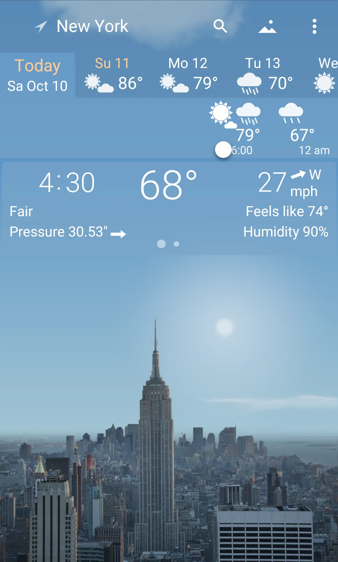 YoWindow Weather and wallpaper | Indus Appstore | Screenshot