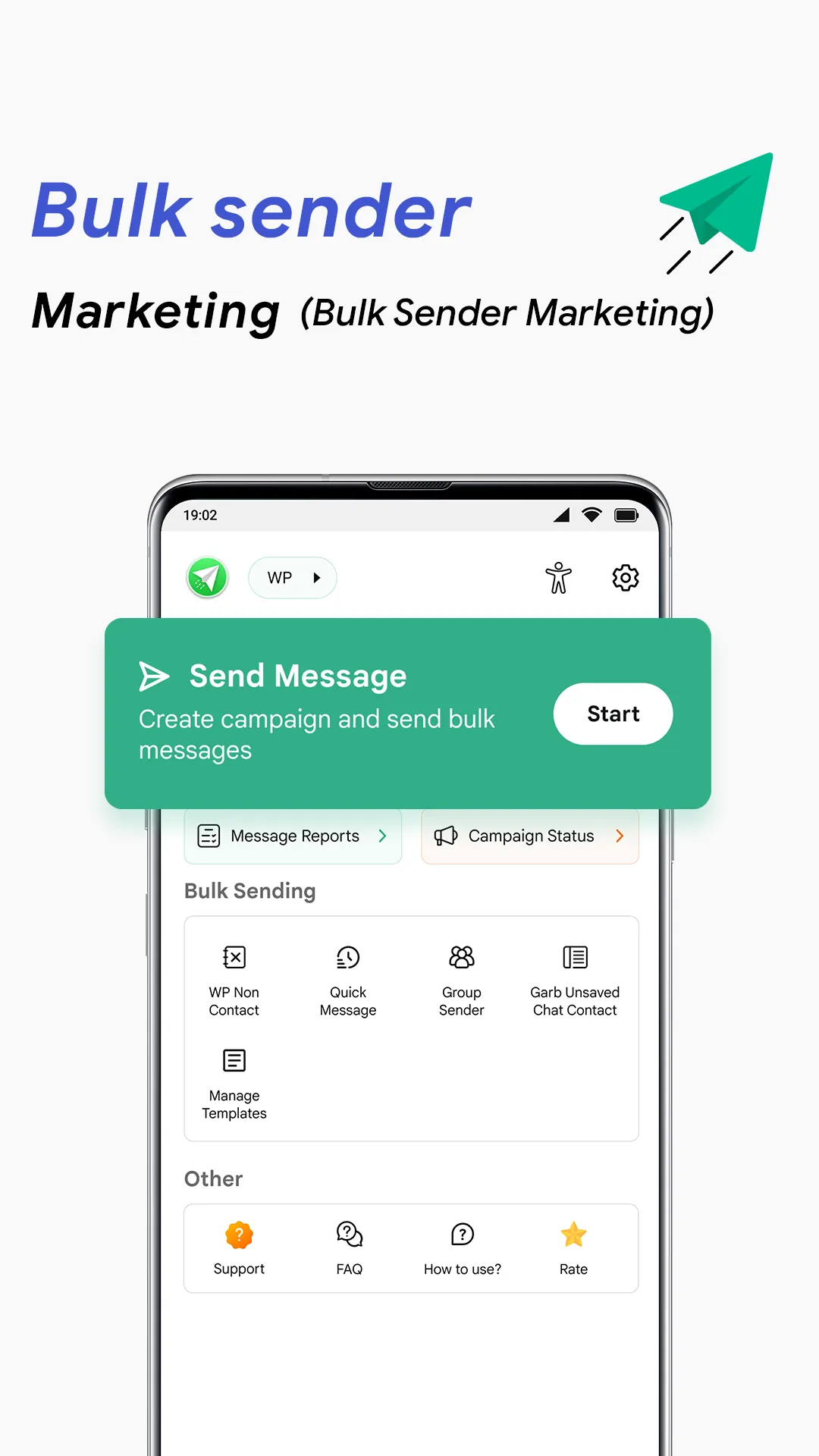 Bulk Sender for Marketing | Indus Appstore | Screenshot