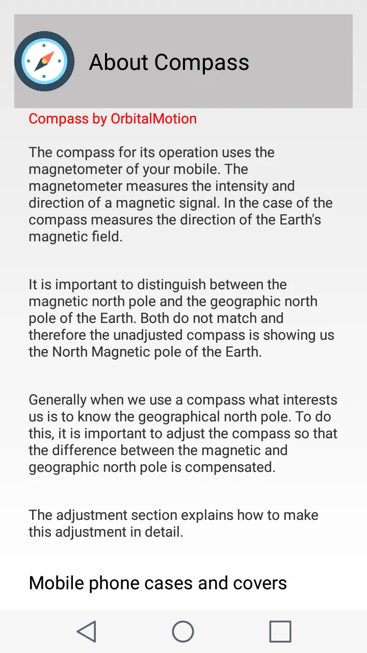 Compass | Indus Appstore | Screenshot