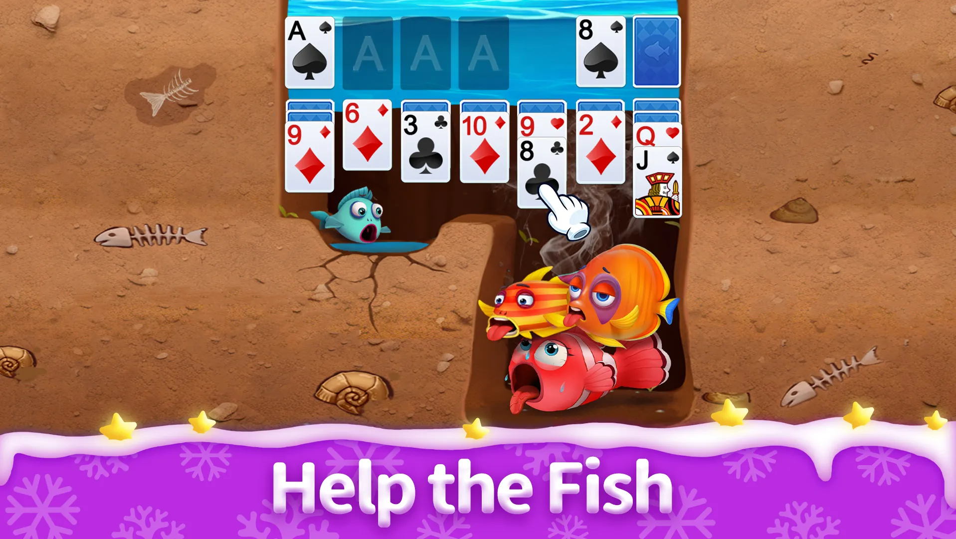 Solitaire 3D Fish | Indus Appstore | Screenshot