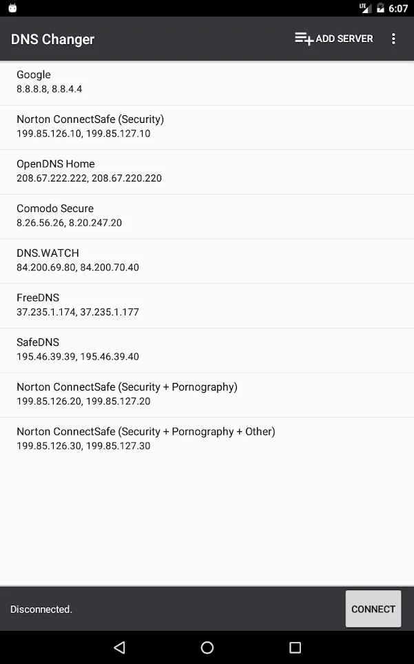 DNS Changer - Lilly | Indus Appstore | Screenshot