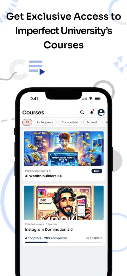 Imperfect University | Indus Appstore | Screenshot