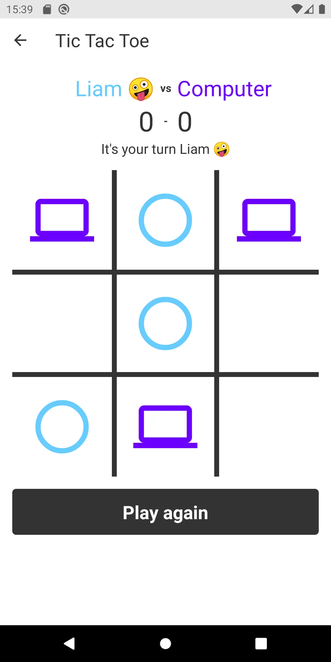 Tic Tac Toe 3 In A Row X and O | Indus Appstore | Screenshot