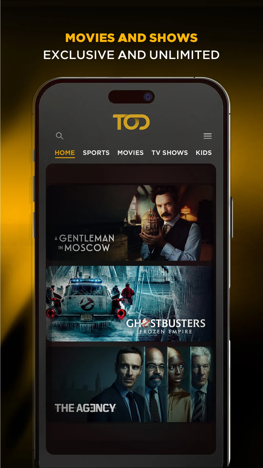 TOD - Watch Football & Movies | Indus Appstore | Screenshot