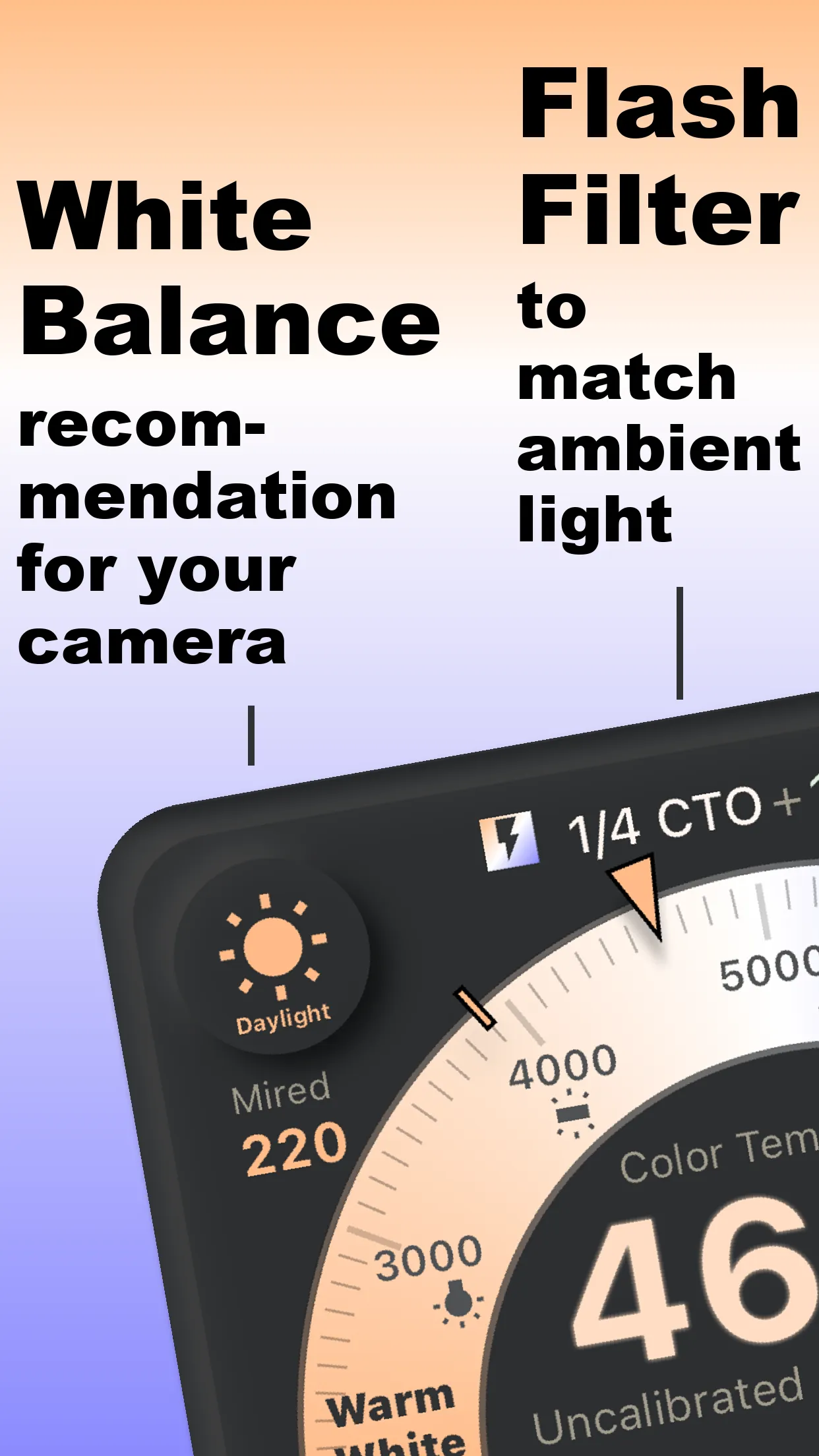 White Balance Kelvin Meter | Indus Appstore | Screenshot