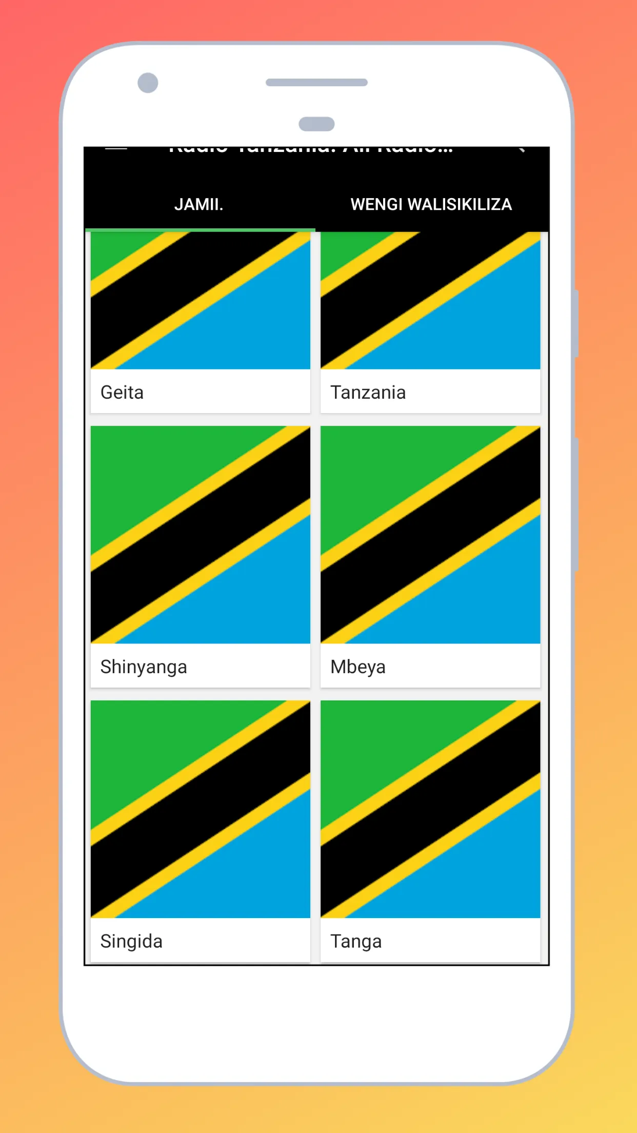 Radio Tanzania + Radio Online | Indus Appstore | Screenshot