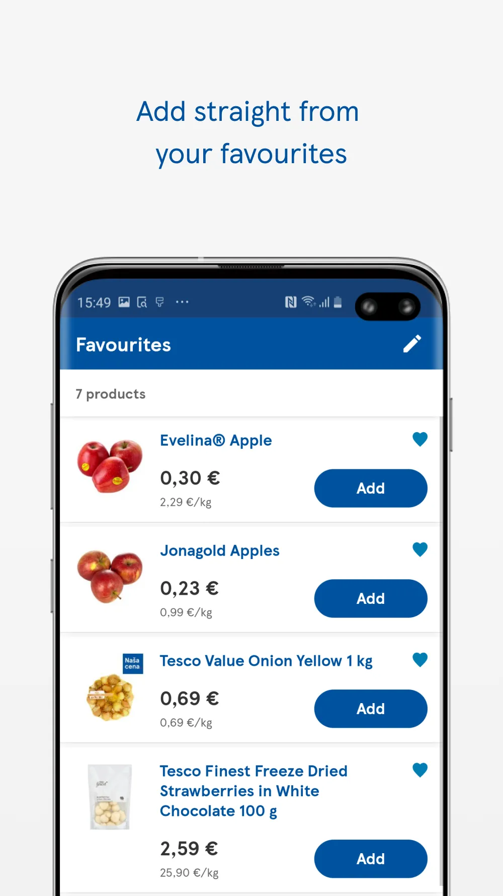 Tesco Online Groceries SK | Indus Appstore | Screenshot