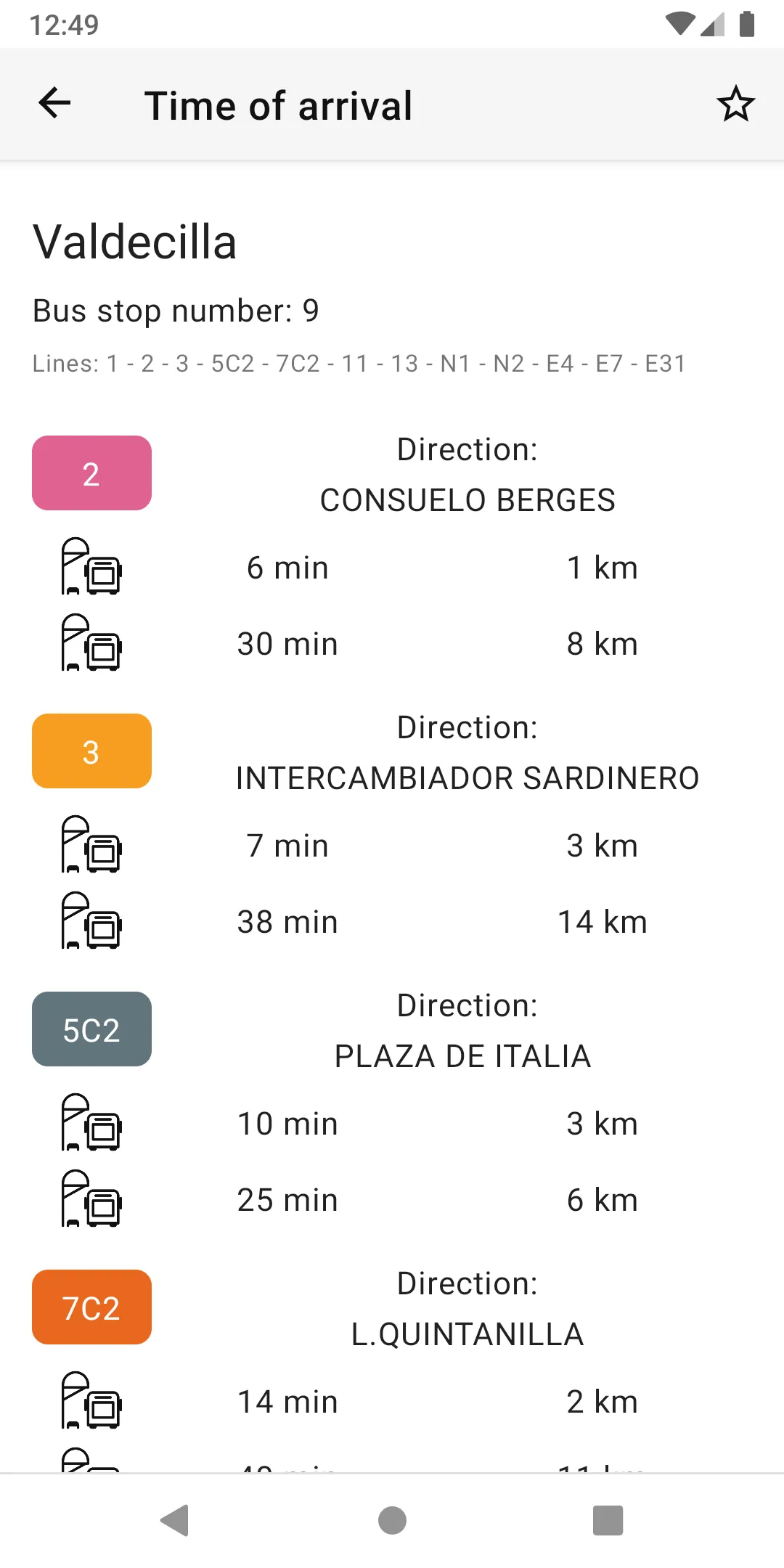 TUS - Santander buses | Indus Appstore | Screenshot