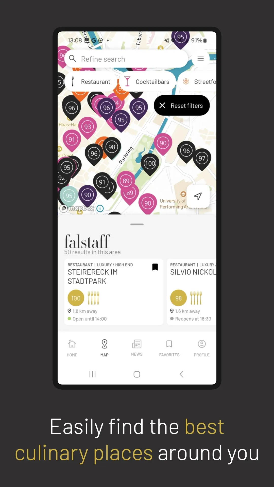 Falstaff Guide | Indus Appstore | Screenshot