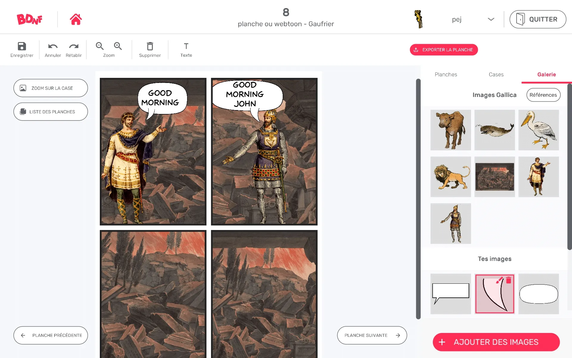 BDnF, the comics factory | Indus Appstore | Screenshot