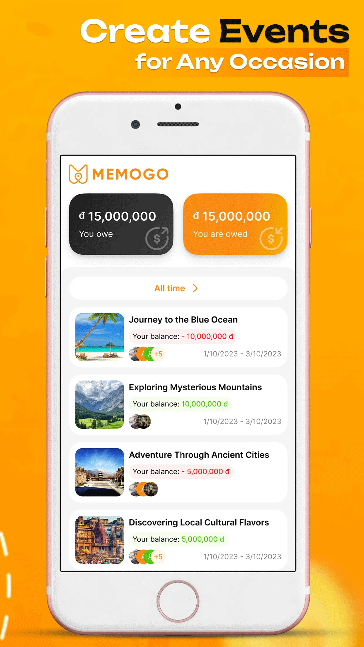 MemoGo - Split Bills & Travel | Indus Appstore | Screenshot