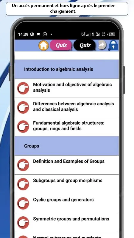 Algebraic Analysis Course | Indus Appstore | Screenshot