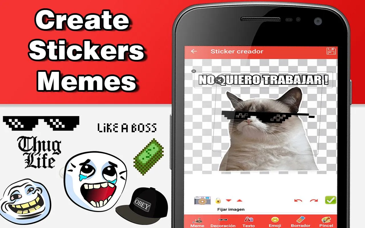 Create stickers memes | Indus Appstore | Screenshot