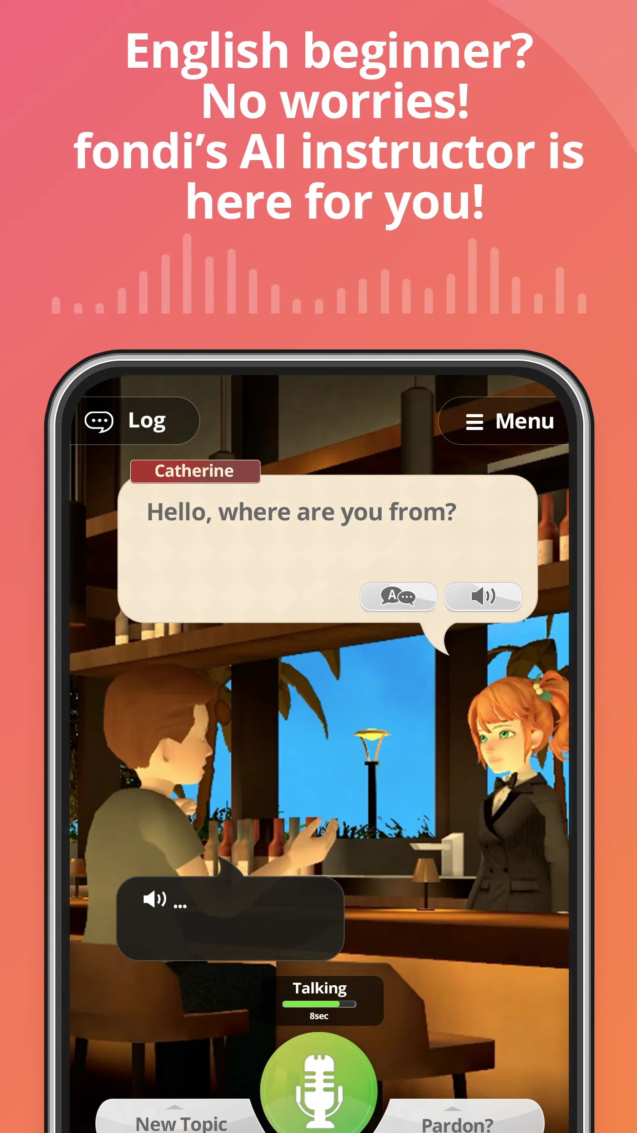 fondi: Talk in a virtual space | Indus Appstore | Screenshot