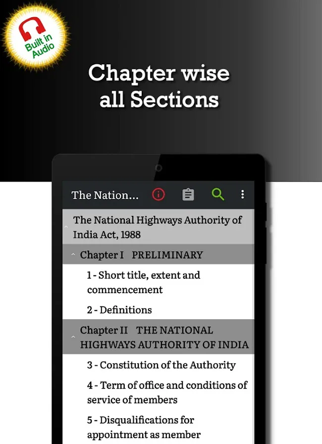 National Highways Authority of India Act 1988-NHAI | Indus Appstore | Screenshot