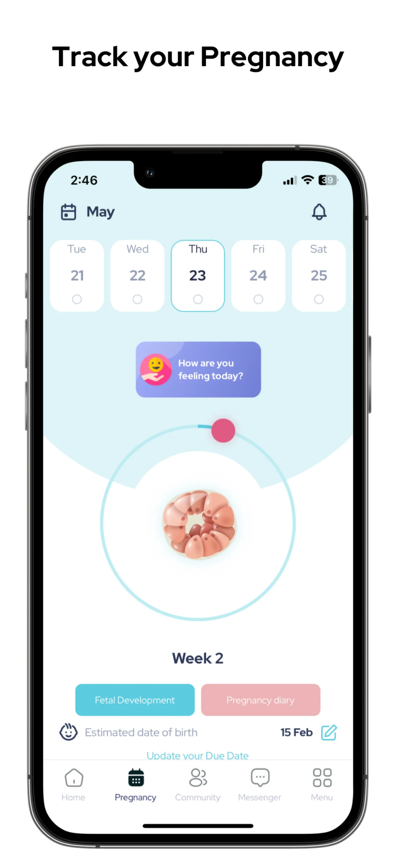 Mamahood - Pregnancy App | Indus Appstore | Screenshot