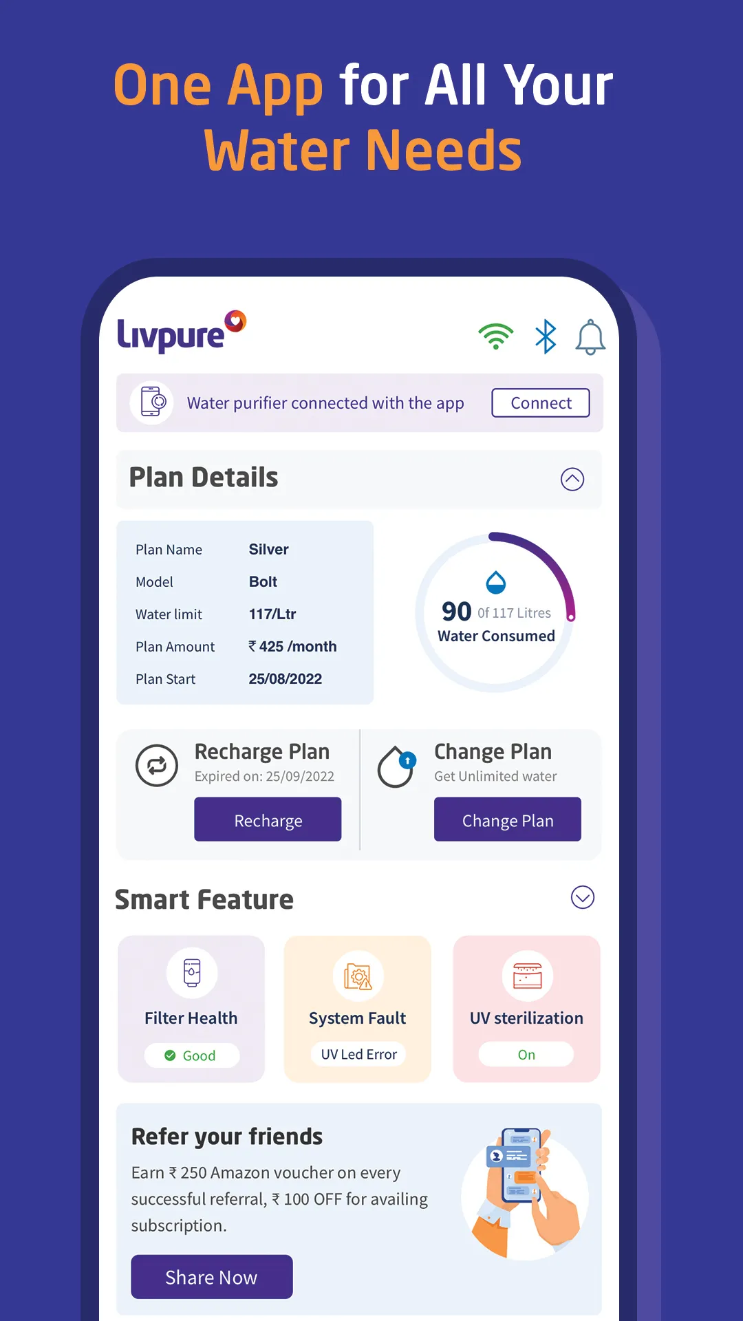Livpure Smart | Indus Appstore | Screenshot