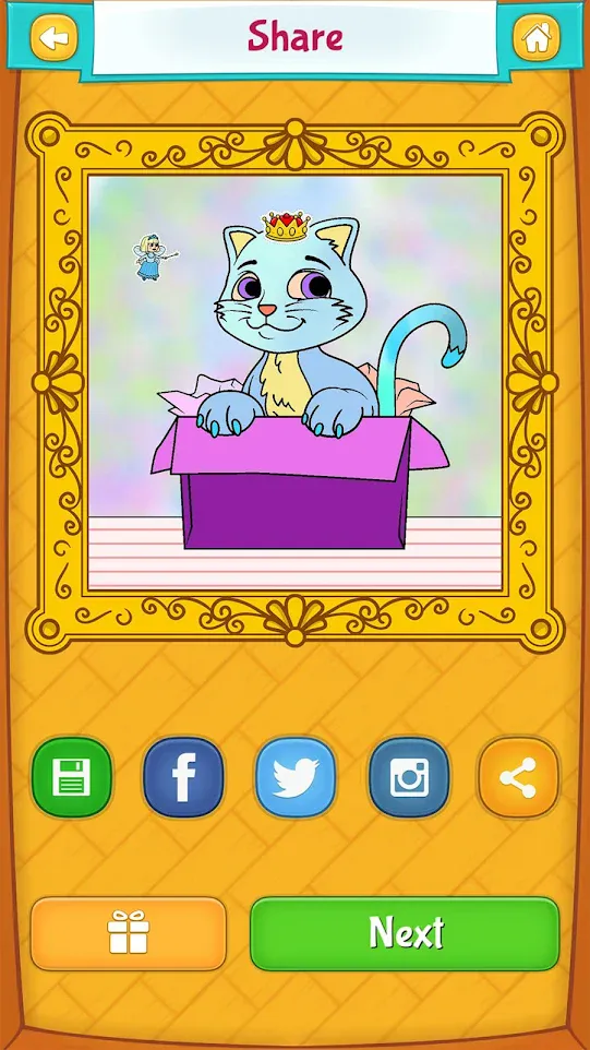 Cat Coloring Pages – Coloring Book | Indus Appstore | Screenshot