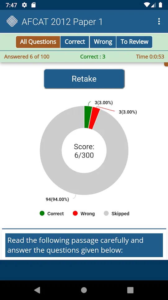 AFCAT Previous Papers | Indus Appstore | Screenshot