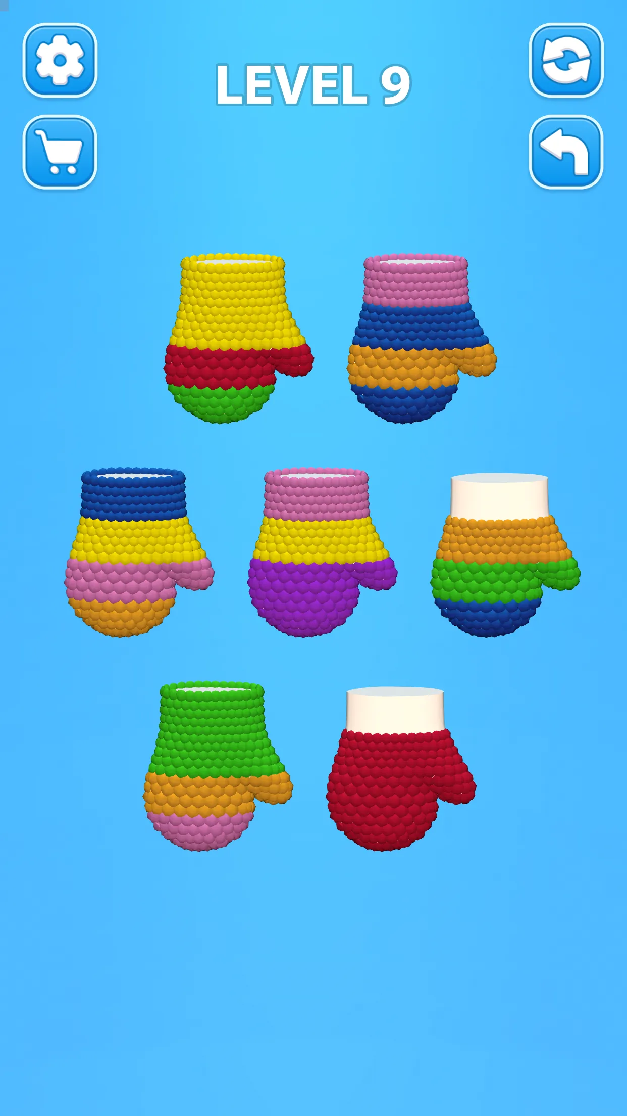 Cozy Knitting: Sorting games | Indus Appstore | Screenshot